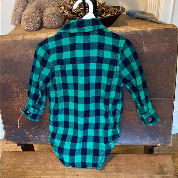 Osh Kosh B’Gosh Flannel Bodysuit - Picture 7 of 11